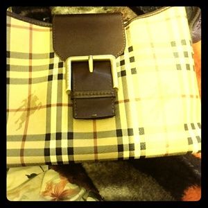 Burberry yellow Novacek Burberry handbag